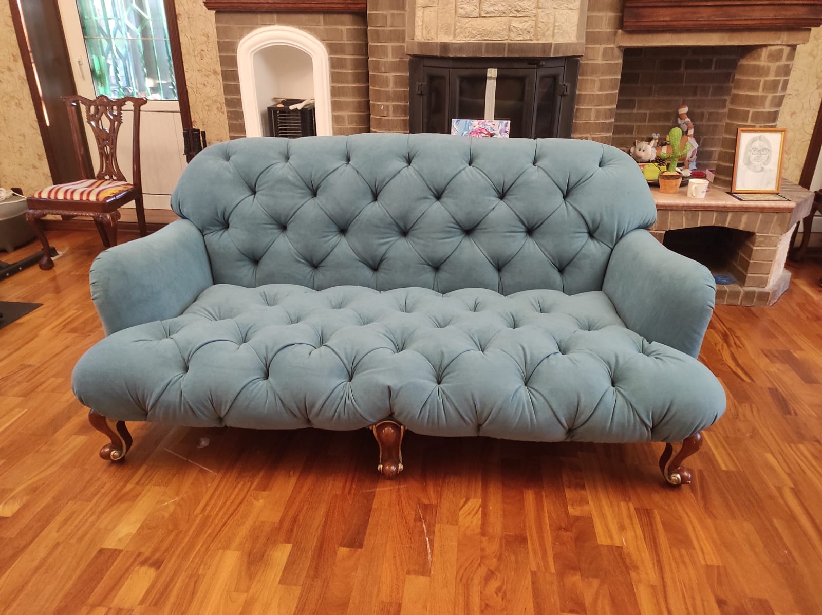 Обивка дивана. Орехово-Борисово Северное